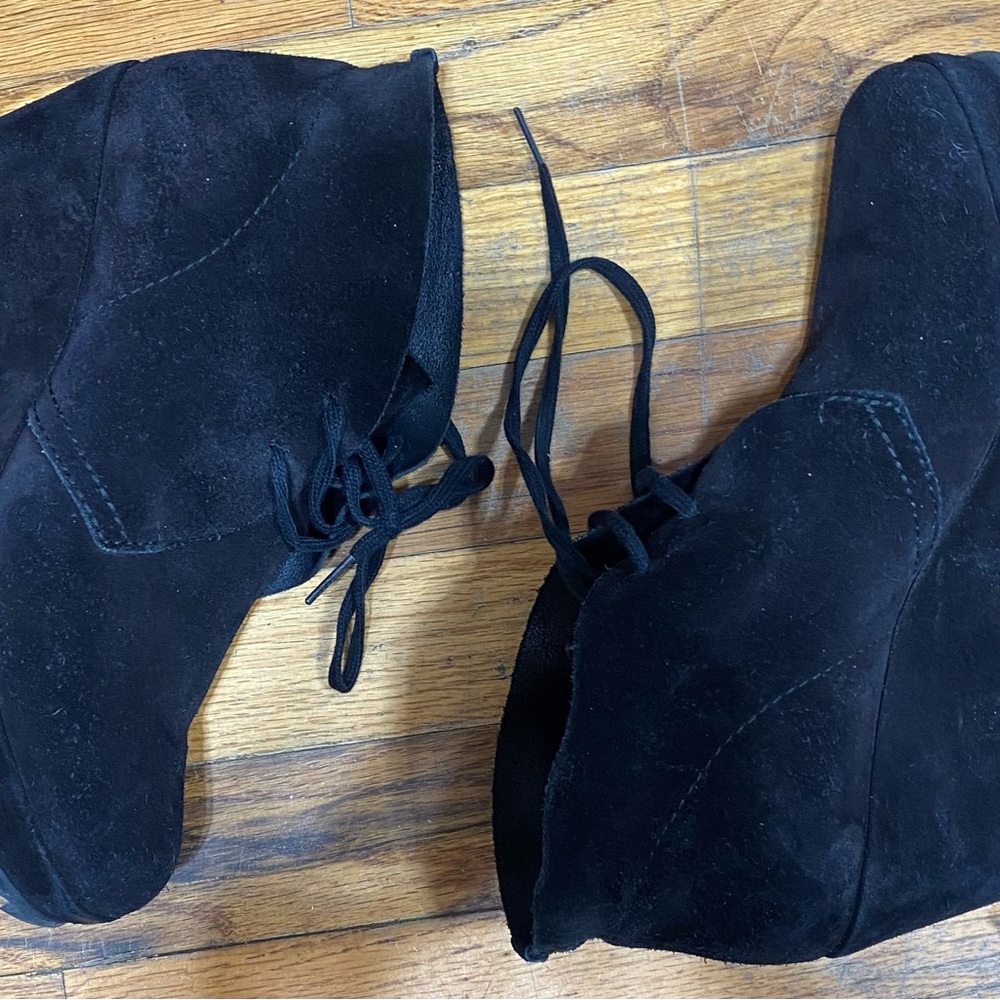 Pedro Garcia - Black Suede Ankle Boots (37.5)